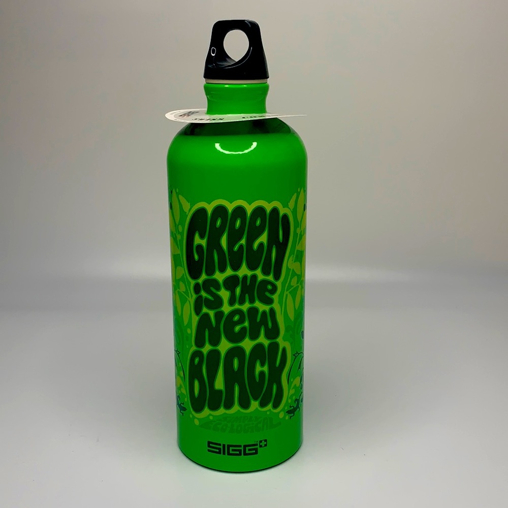 Sigg Green is the New Black Water Bottle New